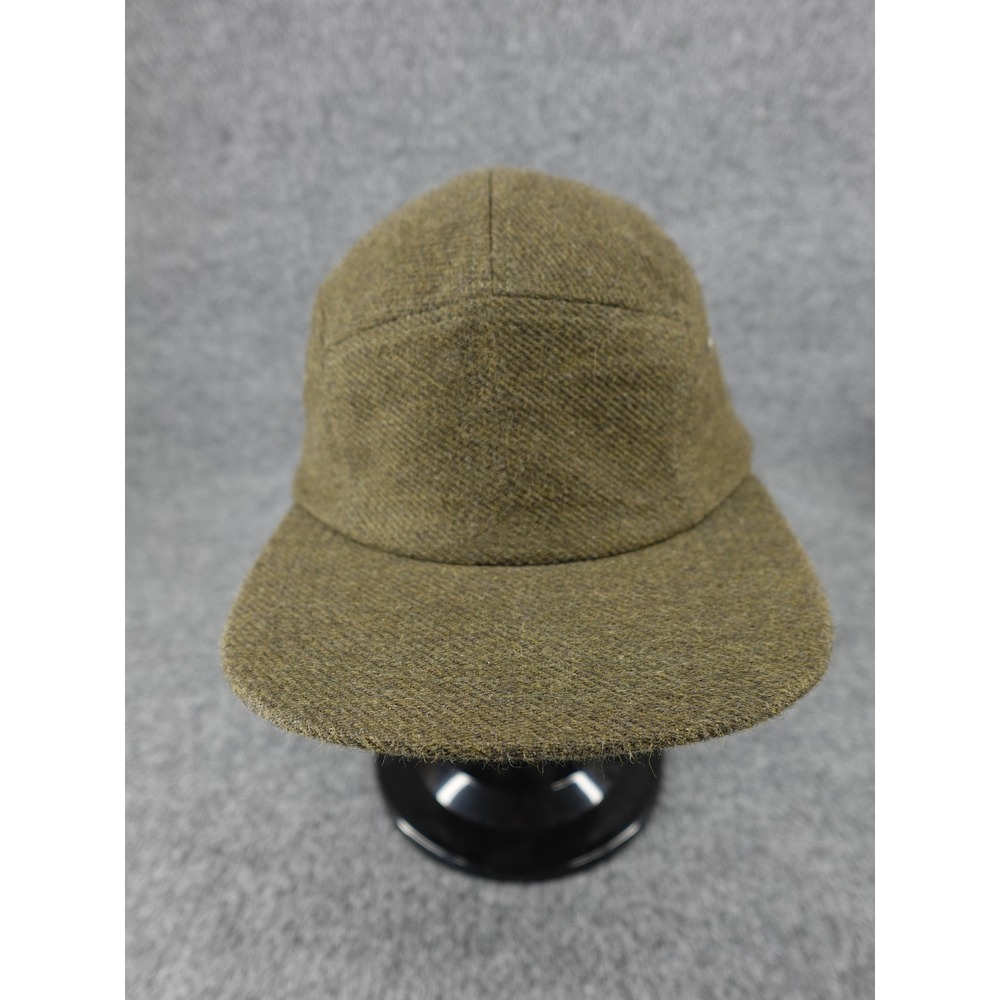 Everlane 5-Panel Hat Unisex OS Olive Green Cotton Twill Camper Cap
